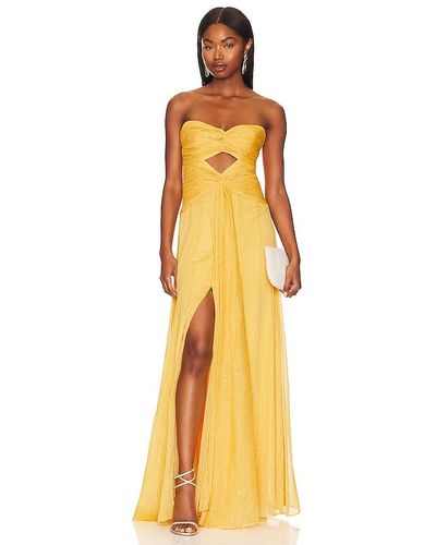 Likely Clea Gown - Yellow