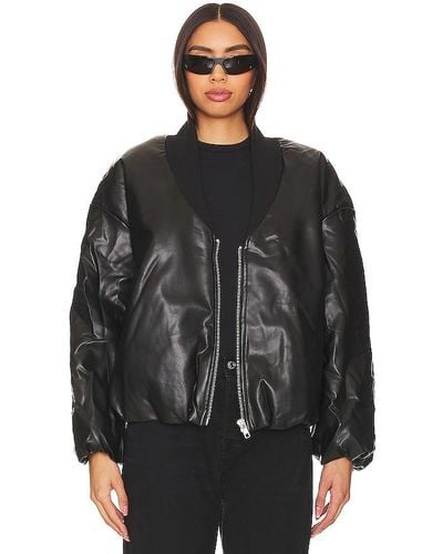 BY.DYLN Atticus Bomber - Black