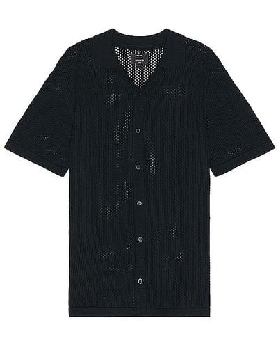 Neuw Cohen Short Sleeve Shirt - Black
