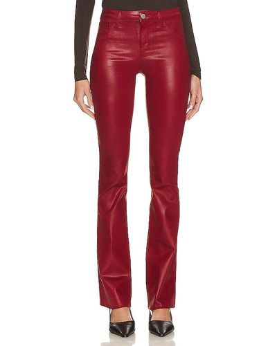 L'Agence Ruth High Rise Straight - Red