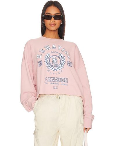 P.E Nation Vermont Sweater - Pink