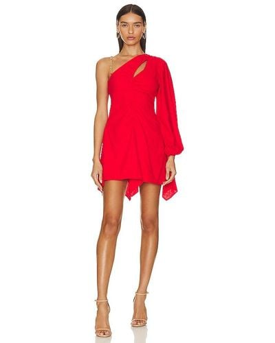 Lovers + Friends Vestido rosalie - Rojo