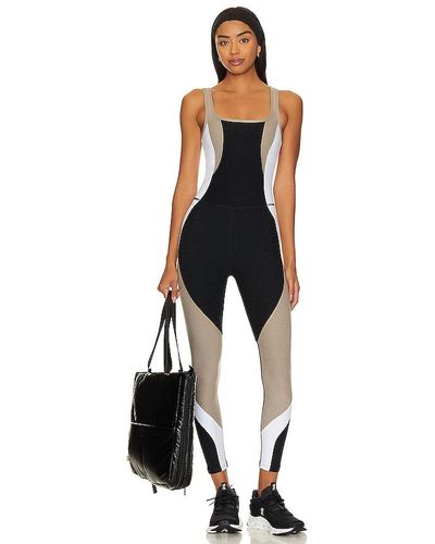 Beyond Yoga Spacedye Outlines Jumpsuit - White