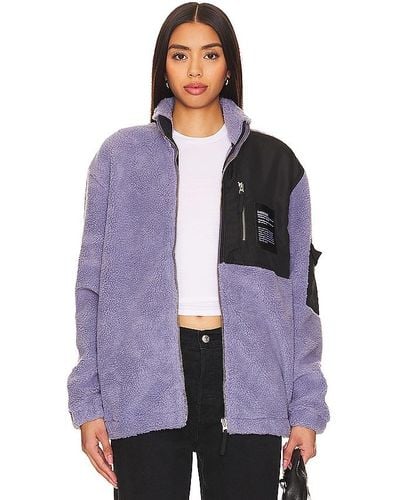 Dr. Denim BLOUSON PIPER in Lavender. Size M, S, XS. - Violet