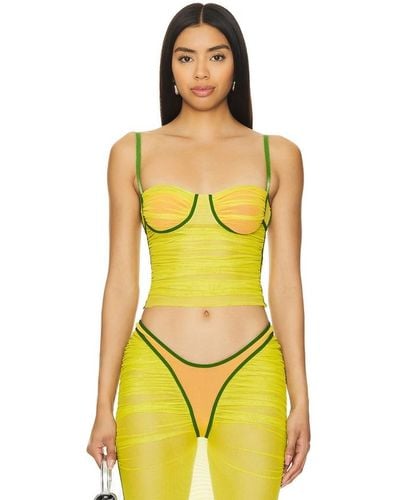 DIESEL Hailyna Top - Yellow