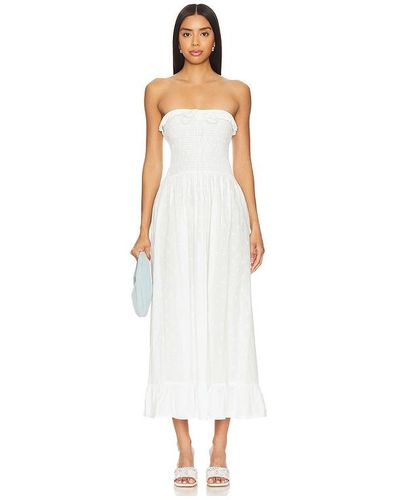 Solid & Striped The Nikki Dress - White