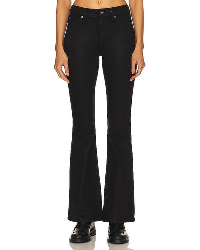 7 For All Mankind JEAN BOOTCUT SKINNY TAILLE HAUTE ALI - Noir