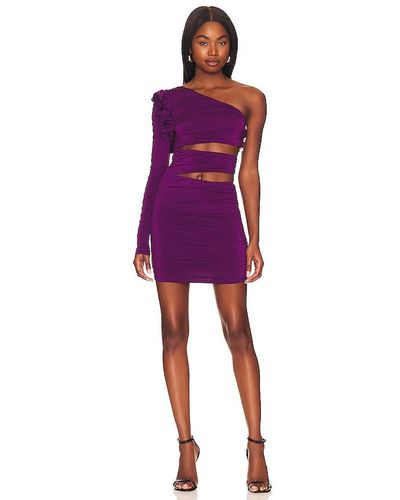 Tularosa Baroni Mini Dress - Purple