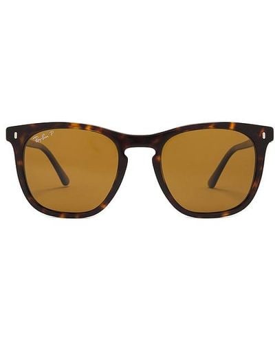 Ray-Ban Polarized Sunglasses - Brown