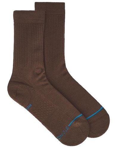 Stance Icon Sock - Brown