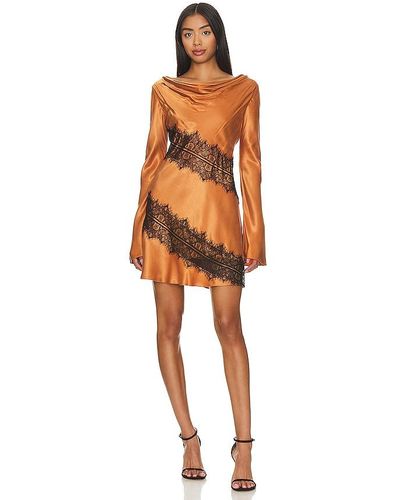 Significant Other Helaina Mini Dress - Orange