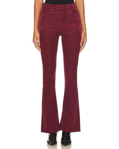 7 For All Mankind SKINNY FIT BOOTLEG ULTRA HIGH RISE - Rot