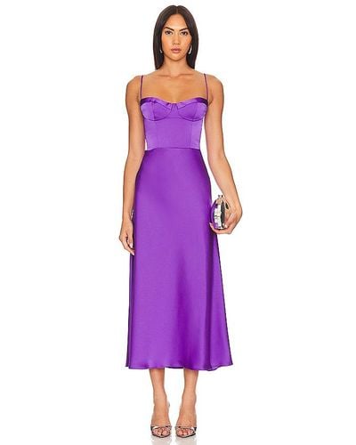 Katie May Flora Dress - Purple