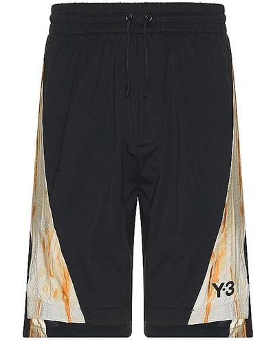 Y-3 Rust Dye Shorts - Black