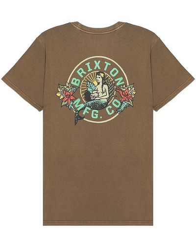 Brixton Tシャツ - グリーン