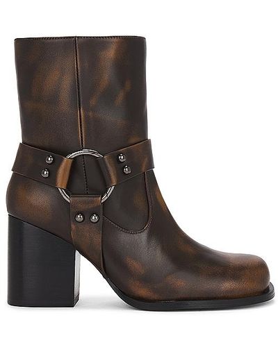 RAYE BOTTINES PAIZLEY - Marron