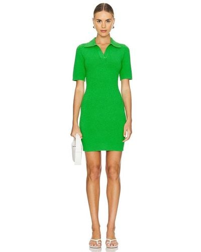 Jonathan Simkhai Kris Mini Dress - Green
