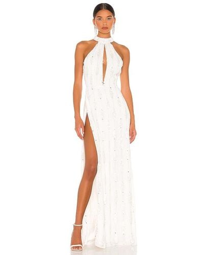 retroféte Prima Dress - White
