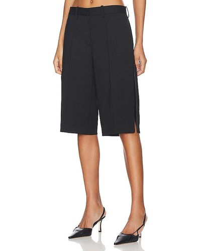 Helmut Lang Flat Front Short - Black