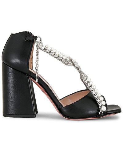 Vivetta Nappa Leather Sandal - ブラック