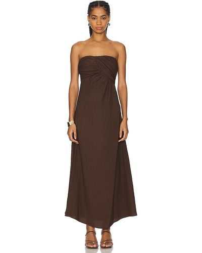 SOVERE Seaira ドレス - ブラウン