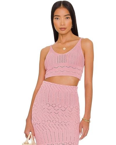 House of Harlow 1960 X Revolve Quinn Top - Pink