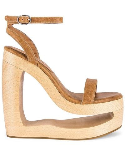 Jeffrey Campbell It's Lit Wedge - Natural