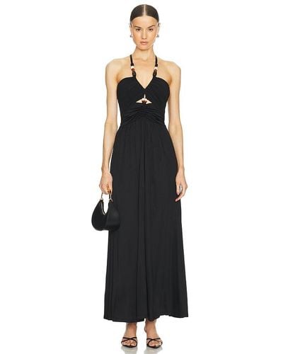 Diane von Furstenberg Caty Maxi Dress - Black