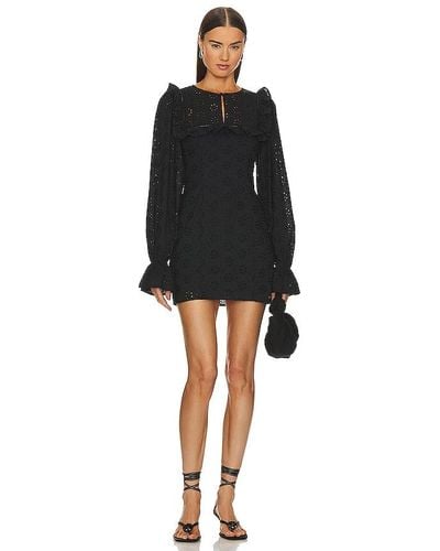 Tularosa Evangeline Mini Dress - Black