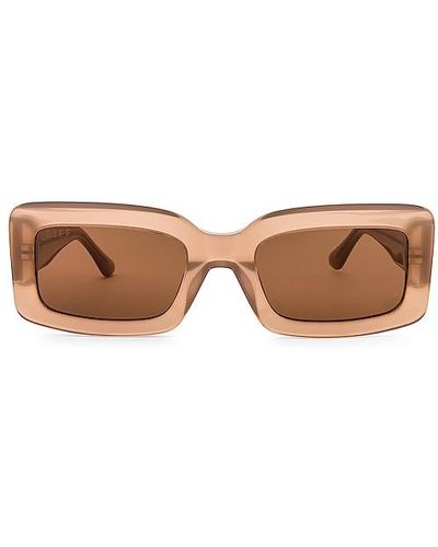 DIFF Indy Sunglasses - Brown