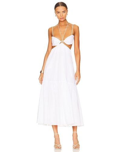 Bardot Willow Midi Dress - White