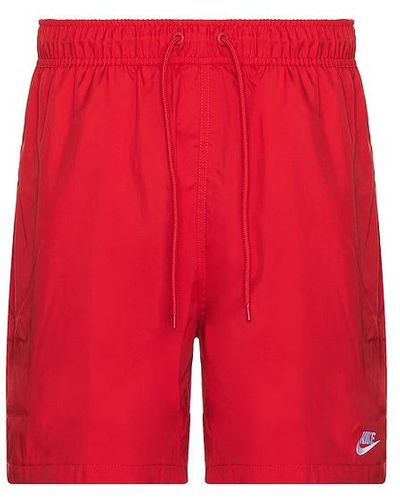 Nike Woven Flow Shorts - Red