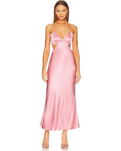 Bardot Rome Diamonte Slip Dress - ピンク