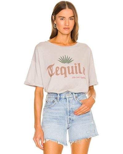 The Laundry Room T-SHIRT TEQUILA - Gris