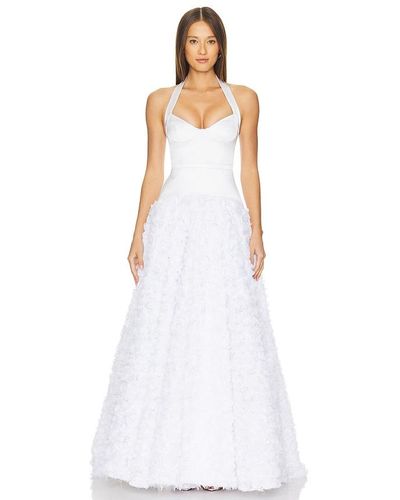 Lovers + Friends Mila Gown - White