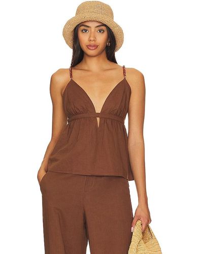 Cami NYC Rose Tortoise Shell Cami - Brown