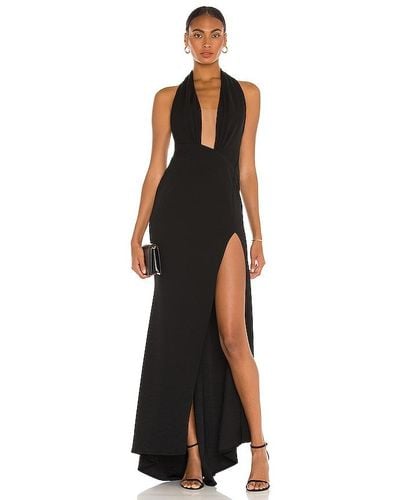 Katie May Legs For Days Gown - Black