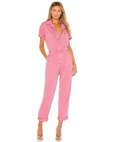 Pistola Grover Jumpsuit - Red