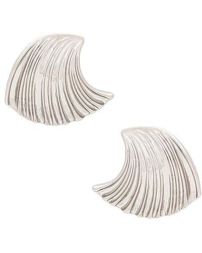Amber Sceats Earrings - White