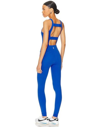 Free People X Fp Movement Never Better One Piece In Electric Cobalt - Blue