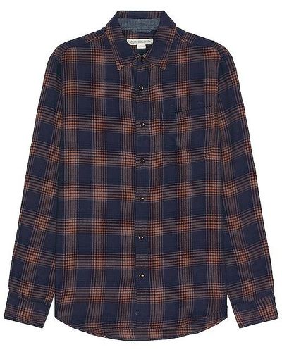 Outerknown Transitional Flannel Shirt - Blue