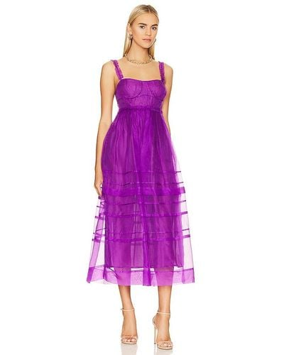 Ulla Johnson Priscilla Dress - Purple