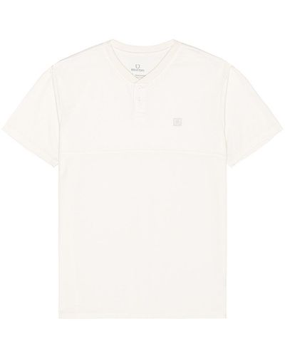 Brixton Camiseta beta square - Blanco