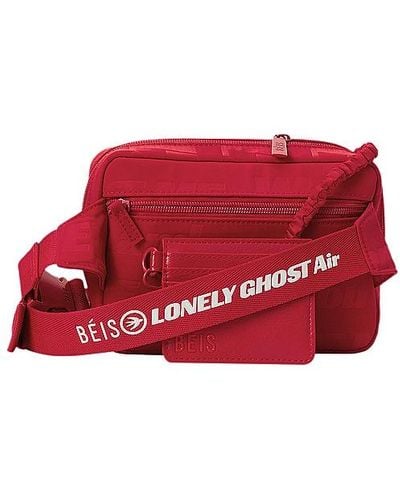 BEIS SAC CEINTURE LARGE LONELY GHOST - Rouge