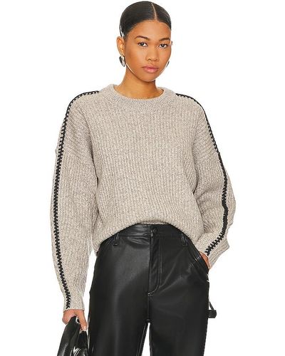 Rag & Bone Ingrid Crew - Natural