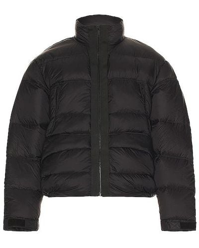 C2H4 STEPPJACKE DOWN - Schwarz