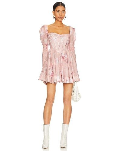 Bardot Evermore Floral Mini Dress - Pink