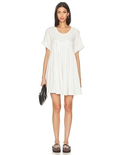 Free People Catalina Mini Dress - White