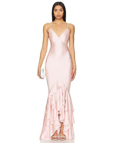 Lovers + Friends Cleo Gown - Pink