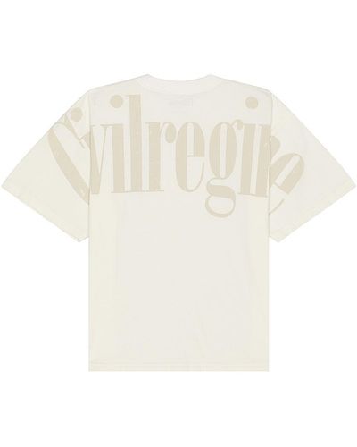 Civil Regime Tシャツ - ホワイト